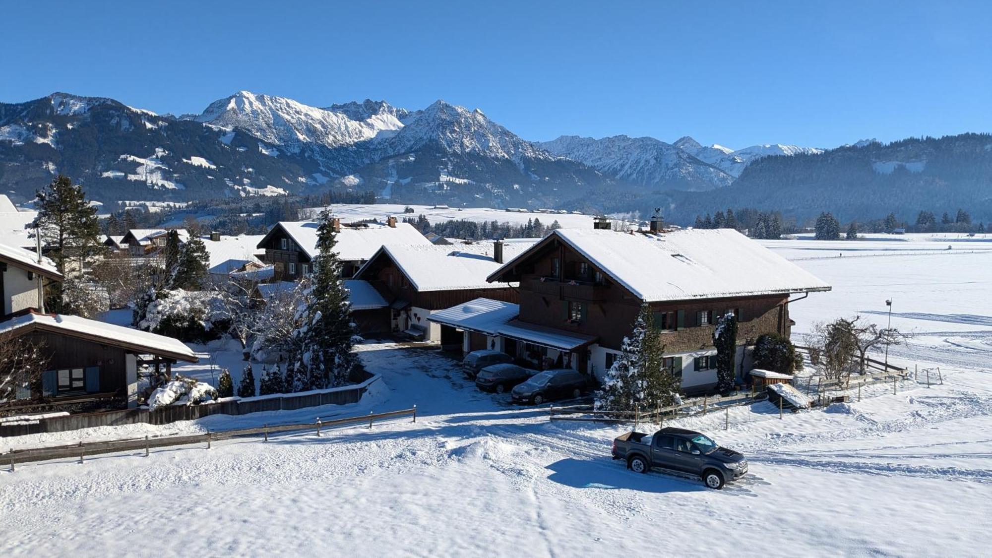 Ferienwohnung Alpenglueck In Bolsterlang Sommerbergbahn Kostenlos Exteriér fotografie